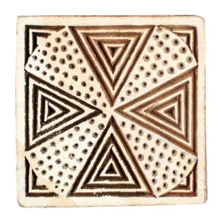 Set of 1 Piece New Wooden Printing Block